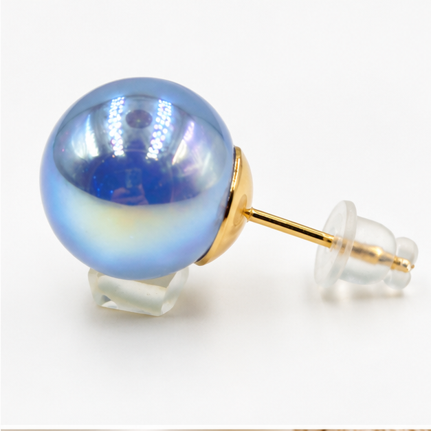 Arete Broquel Perla Aurora