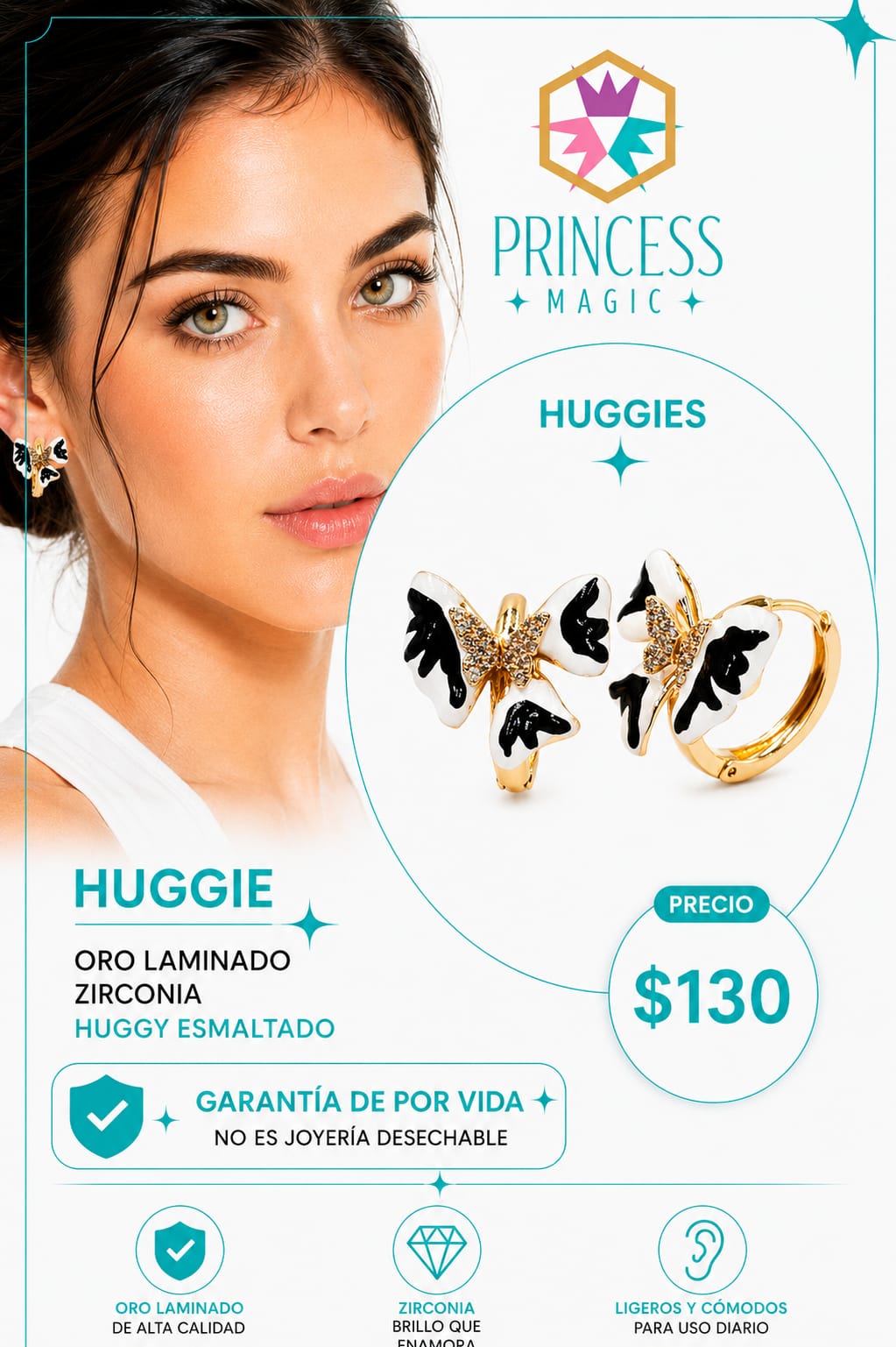 Huggie Mariposa Nocturna