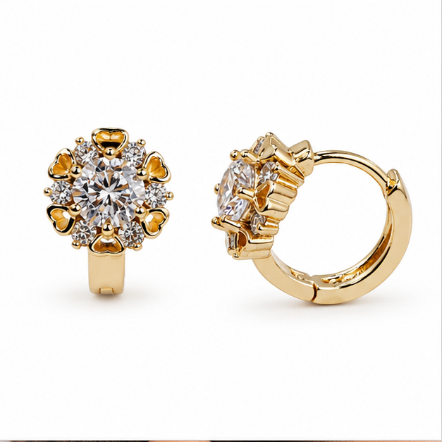 Arete Huggie Flor Eterna