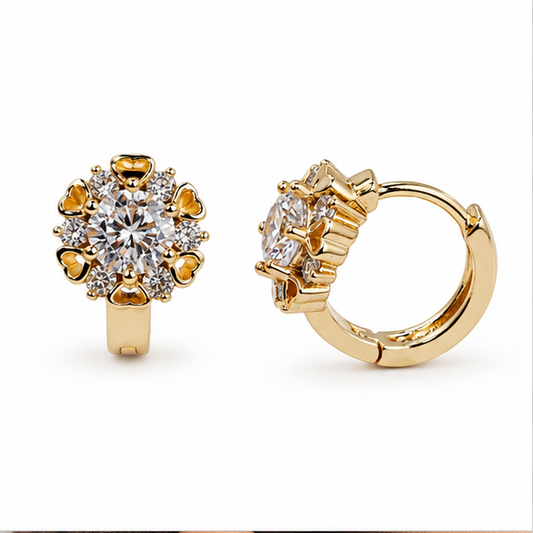 Arete Huggie Flor Eterna
