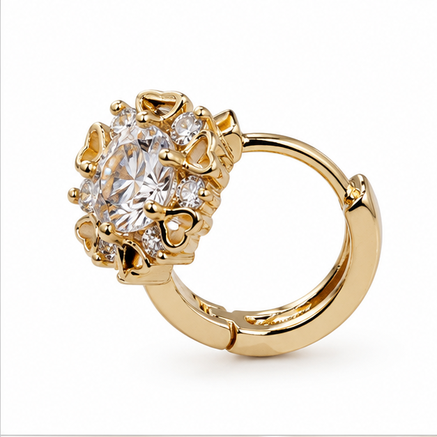 Arete Huggie Flor Eterna