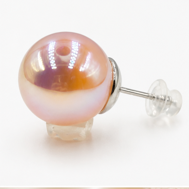 Arete Broquel Perla Aurora