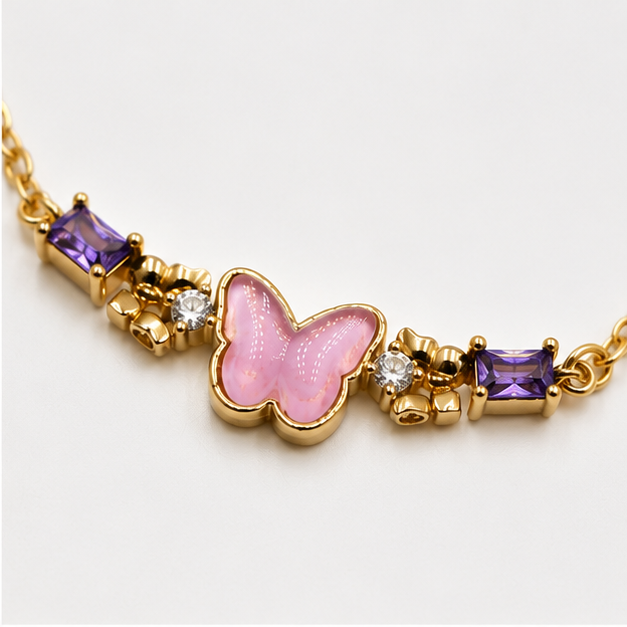 Collar Mariposa Aurora