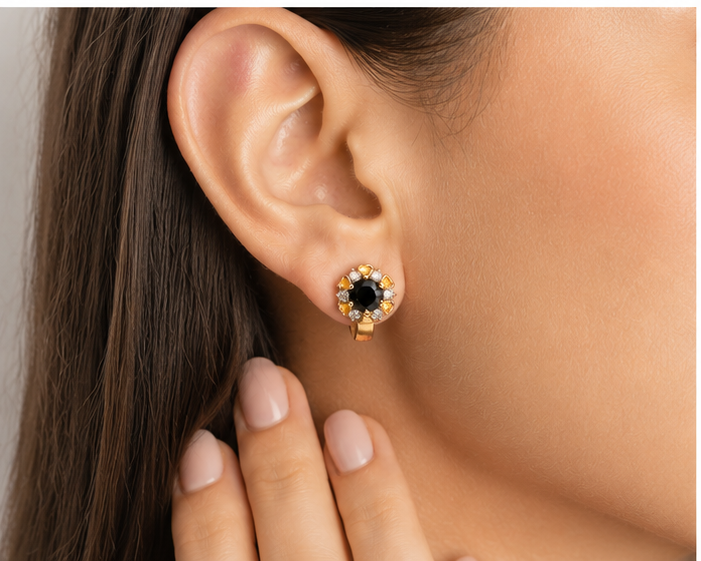 Arete Huggie Flor Eterna