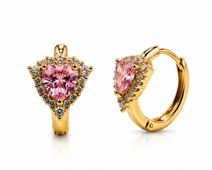 Arete Corazón Brillante