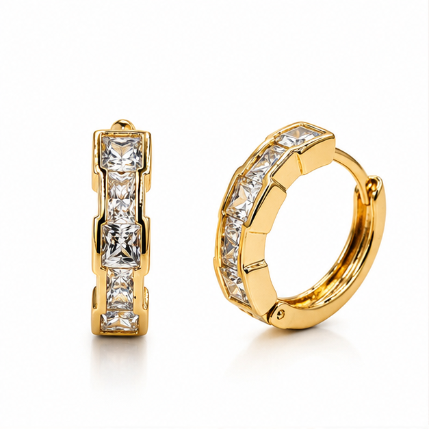 Arete Huggie Destello Imperial