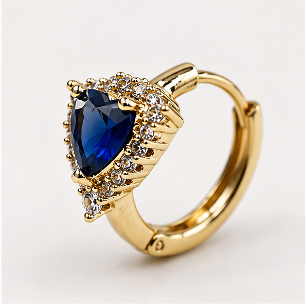 Arete Corazón Brillante