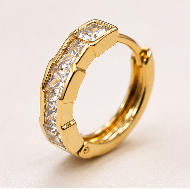 Arete Huggie Destello Imperial