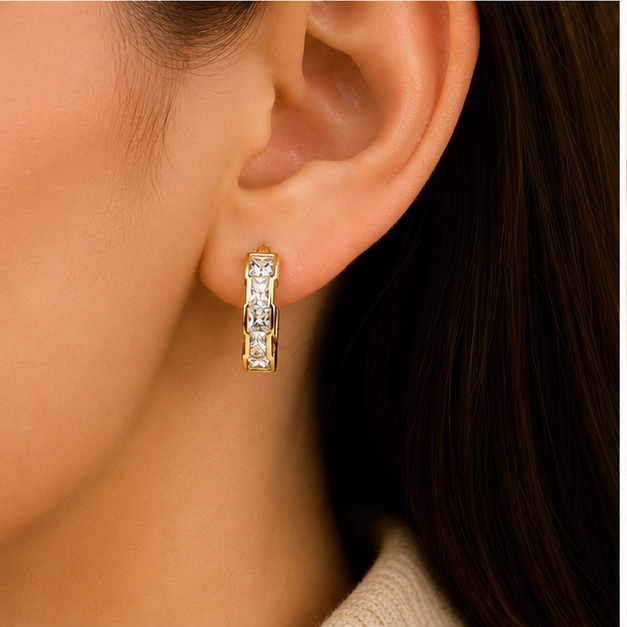 Arete Huggie Destello Imperial