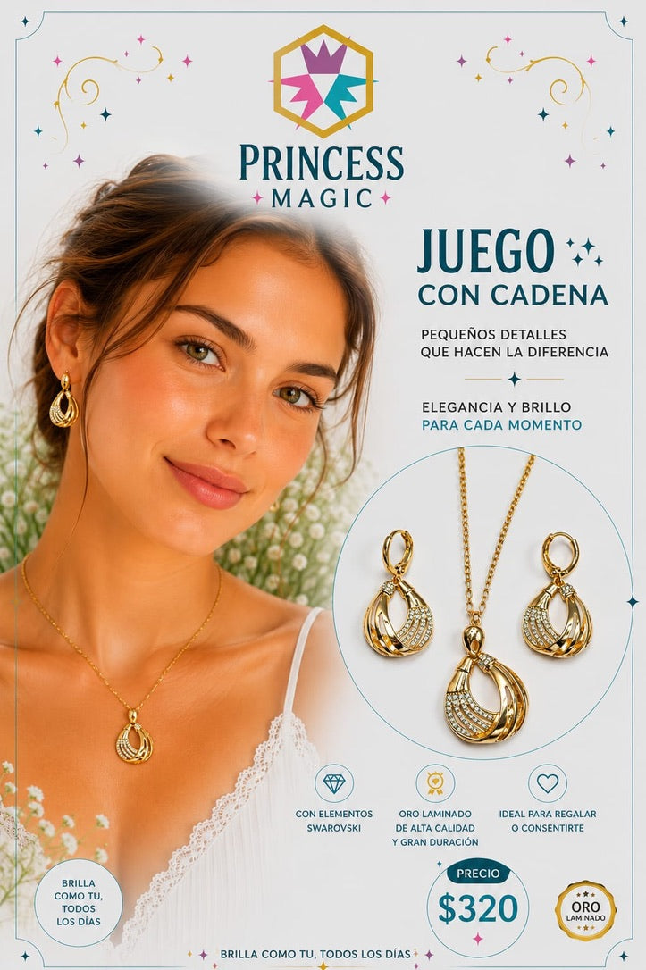 Juego con Cadena Fiorella