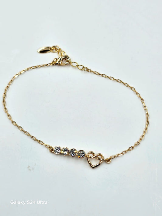 Pulsera Corazón Swarovski