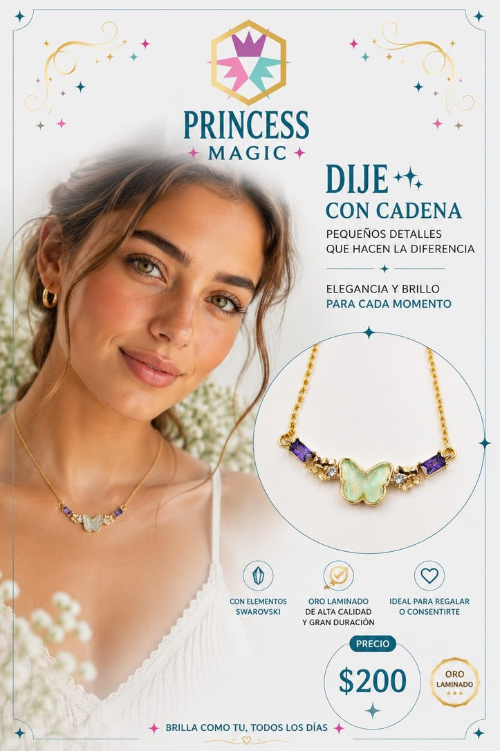 Collar Mariposa Celestia