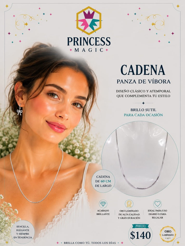 Cadena panza de vibora