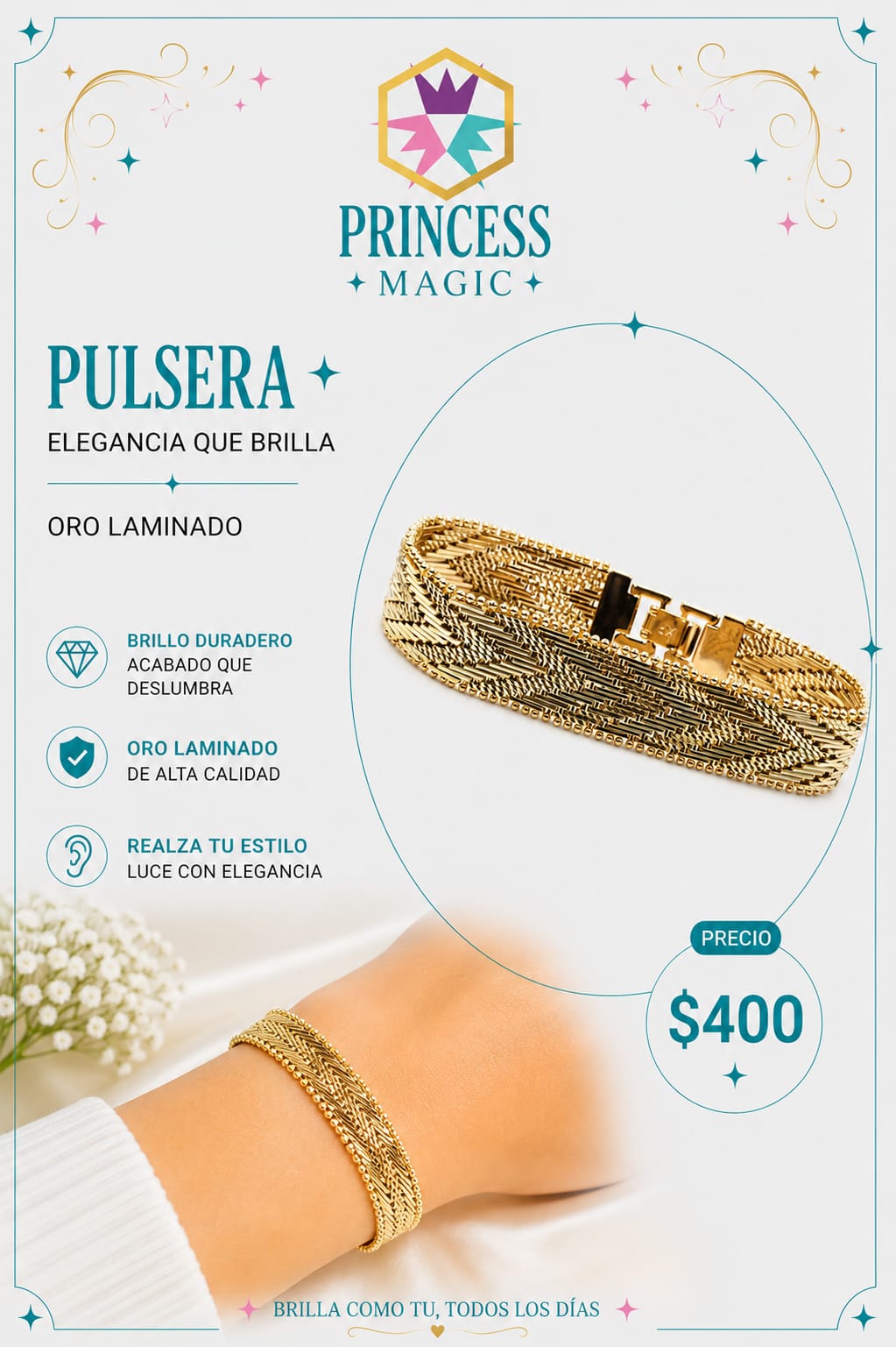 Pulsera trenza