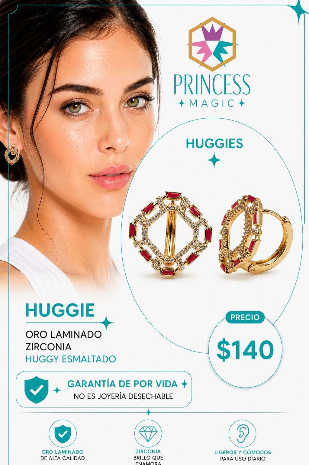 Huggies Rubí Glam