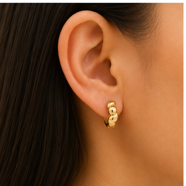 rete Huggie Oro Laminado 18K | PrincessMagic