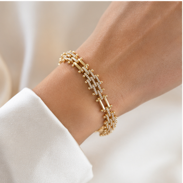Pulsera Luz Entrelazada
