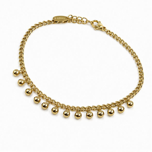 Pulsera de Bolitas Acero Inoxidable | Princess Magic